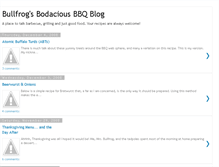 Tablet Screenshot of bullfrogsbbqblog.blogspot.com