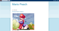 Desktop Screenshot of mario-peach-guides.blogspot.com