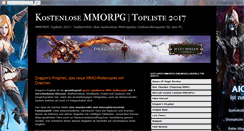 Desktop Screenshot of kostenlosemmorpg.blogspot.com