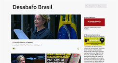 Desktop Screenshot of desabafopais.blogspot.com