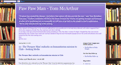 Desktop Screenshot of pawpawman.blogspot.com