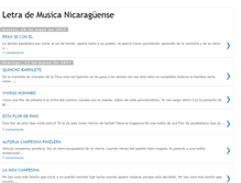 Tablet Screenshot of letrademusicanicaraguense.blogspot.com