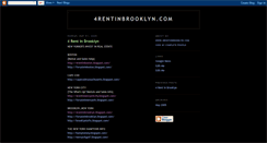 Desktop Screenshot of 4rentinbrooklyn.blogspot.com