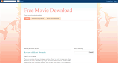 Desktop Screenshot of freemoviedownloadupdate.blogspot.com