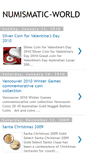 Mobile Screenshot of numismatic-world.blogspot.com