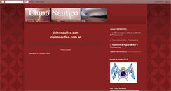 Desktop Screenshot of chinonautico.blogspot.com