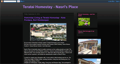 Desktop Screenshot of nasrihomestay.blogspot.com