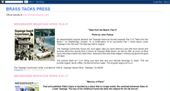 Desktop Screenshot of brasstackspress.blogspot.com