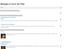 Tablet Screenshot of abiologiafavordavida.blogspot.com