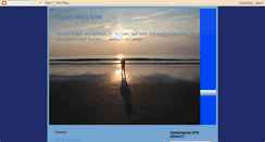 Desktop Screenshot of claudisnaehfuesschen.blogspot.com