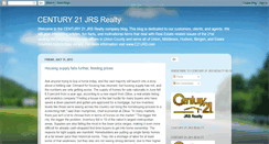 Desktop Screenshot of century21jrsrealty.blogspot.com