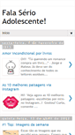 Mobile Screenshot of falaserioadolescente.blogspot.com