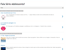 Tablet Screenshot of falaserioadolescente.blogspot.com