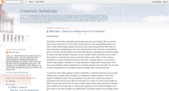 Desktop Screenshot of concrete-solutions.blogspot.com
