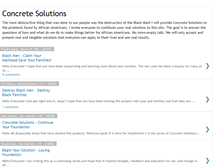 Tablet Screenshot of concrete-solutions.blogspot.com