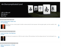 Tablet Screenshot of anovercomplicatedland.blogspot.com