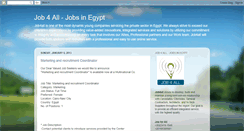 Desktop Screenshot of job4all-eg.blogspot.com