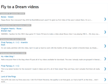 Tablet Screenshot of fly-to-a-dream-vids.blogspot.com