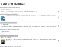 Tablet Screenshot of anosabiblioasmercedes.blogspot.com