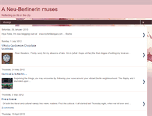 Tablet Screenshot of aneuberlinerinmuses.blogspot.com