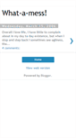 Mobile Screenshot of a-mess.blogspot.com