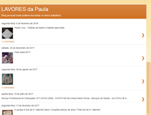 Tablet Screenshot of lavoresdapaula.blogspot.com