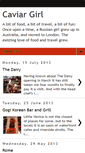 Mobile Screenshot of caviargirl.blogspot.com