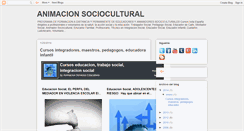 Desktop Screenshot of animacion-sociocultural.blogspot.com