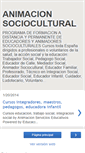 Mobile Screenshot of animacion-sociocultural.blogspot.com