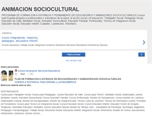 Tablet Screenshot of animacion-sociocultural.blogspot.com