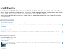 Tablet Screenshot of firstkeralatourism.blogspot.com