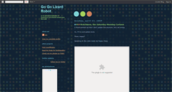 Desktop Screenshot of lizardrobot.blogspot.com