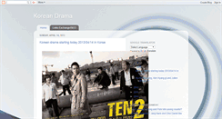 Desktop Screenshot of krndrama.blogspot.com