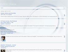 Tablet Screenshot of krndrama.blogspot.com