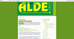Desktop Screenshot of aldetrabajosocial.blogspot.com