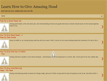Tablet Screenshot of giveamazinghead.blogspot.com