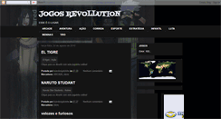 Desktop Screenshot of jogosrevollution.blogspot.com