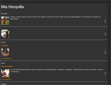 Tablet Screenshot of miahorquilla.blogspot.com