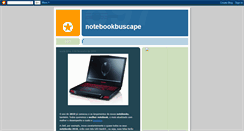 Desktop Screenshot of notebookbuscape.blogspot.com