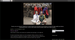 Desktop Screenshot of diariodeunavueltaalmundo.blogspot.com