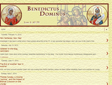 Tablet Screenshot of benedictus-dominus.blogspot.com