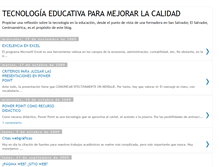 Tablet Screenshot of educacionelsal.blogspot.com