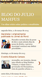 Mobile Screenshot of juliomahfus.blogspot.com