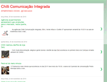 Tablet Screenshot of chillicomunicacaointegrada.blogspot.com