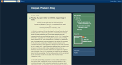 Desktop Screenshot of deepakphatak.blogspot.com