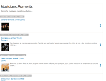 Tablet Screenshot of musiciansmoments.blogspot.com