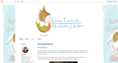 Desktop Screenshot of emmacarlisle.blogspot.com