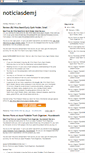 Mobile Screenshot of noticiasdemj.blogspot.com