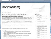 Tablet Screenshot of noticiasdemj.blogspot.com