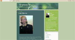 Desktop Screenshot of ajisetiawan.blogspot.com